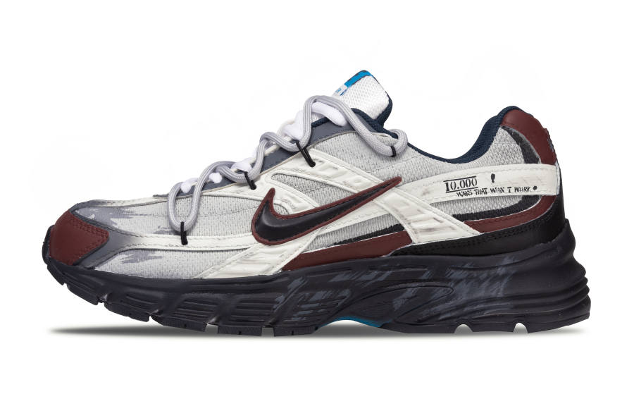 Nike Nike Initiator Cushioning Abrasion Resistant Breathable Low top Casual Running Shoes Men's Beige Red