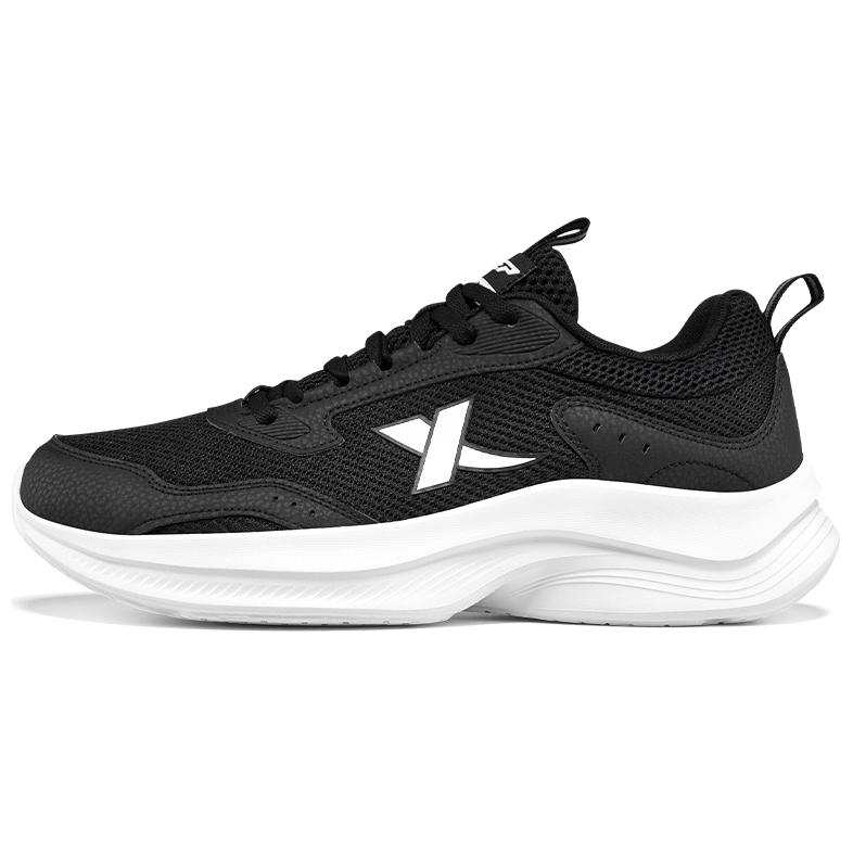 XTEP Cushioning Lightweight Cushioning Lightweight Low top Casual Running Shoes Men's Black