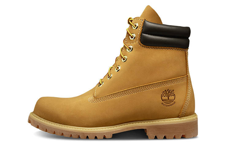 Timberland 6 Inch Classic Waterproof Wide Fit Boots 'Wheat Nubuck'