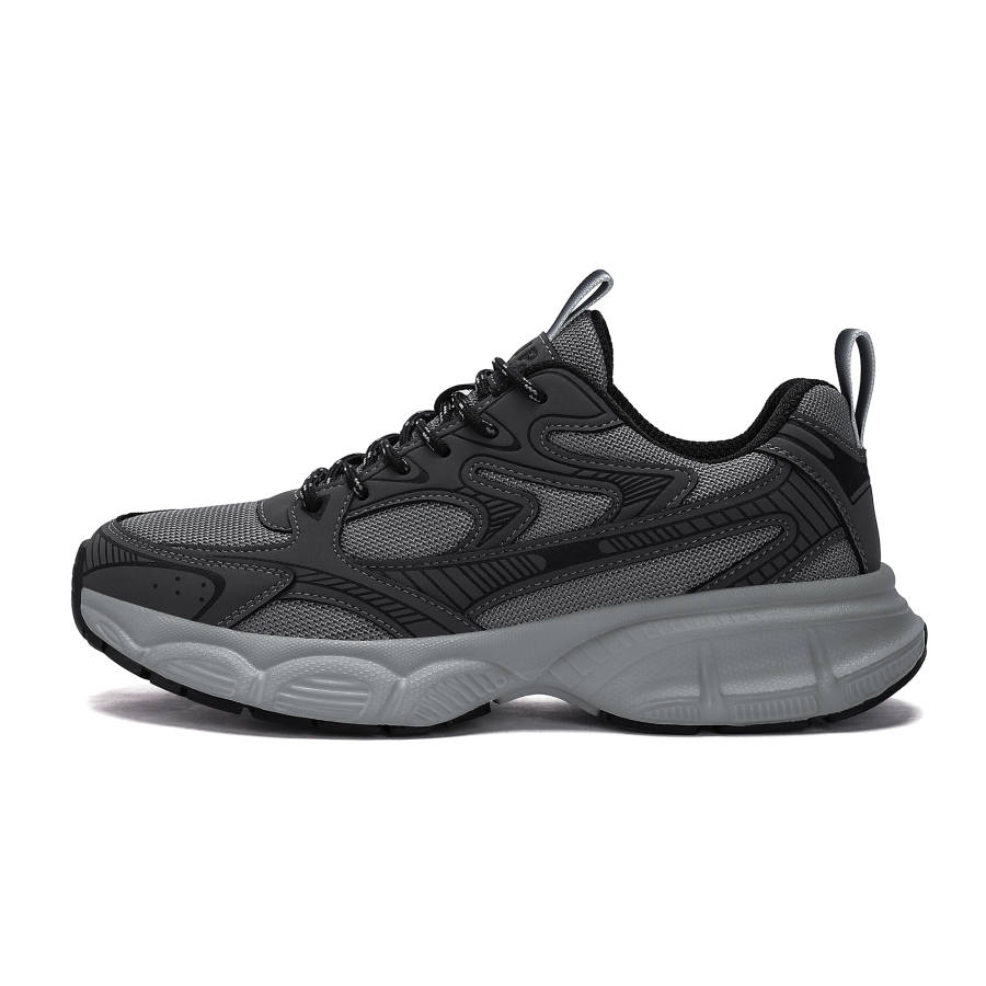 JEEP SPIRIT Fashion Trend Low top Chunky Sneakers Men's Volcanic Ash