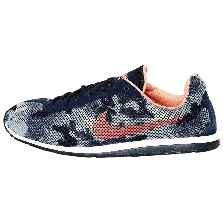 Nike Nike LITTLE RUNNER PRINT Slip Resistant Abrasion Resistant Low top Casual Running Shoes Women's Blue