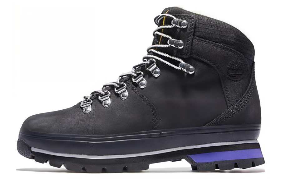 Timberland Euro Hiker Ankle Boots Women's Black Blue