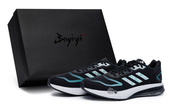 Adidas Adidas DURAMO LITE 2.0 Abrasion Resistant Abrasion Resistant Low top Running Shoes Men's Black Blue