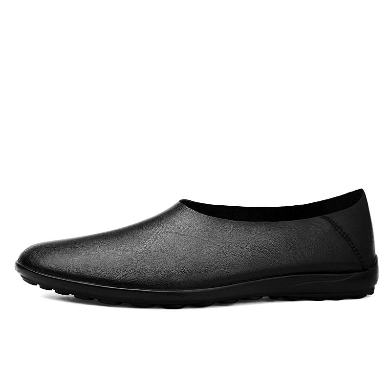 PAIBLOKS Microfiber Leather Men's Casual Shoes Men's