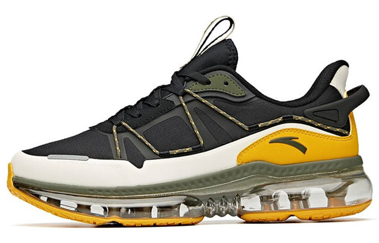 Anta Full Length Air Cushion Cushioning Slip Resistant Abrasion Resistant Breathable Low top Running Shoes Men's