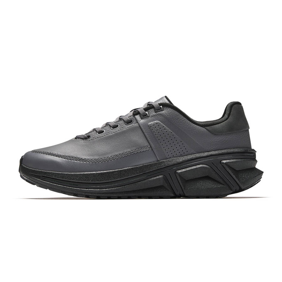 Anta Soft Sole Running Shoes Men's Garnet Bead Gray