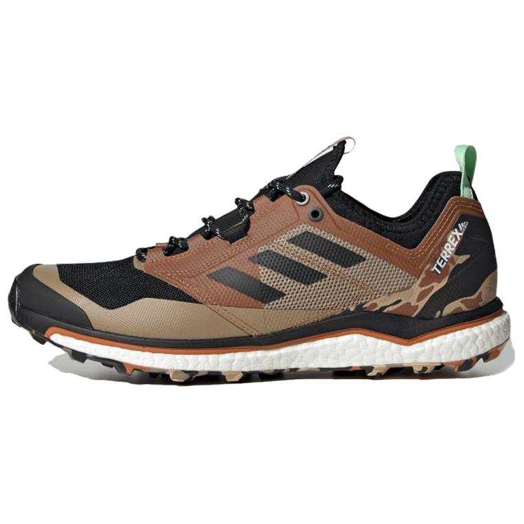 Adidas Adidas Terrex Agravic Running Shoes Men's Low Top Brown/Black/White