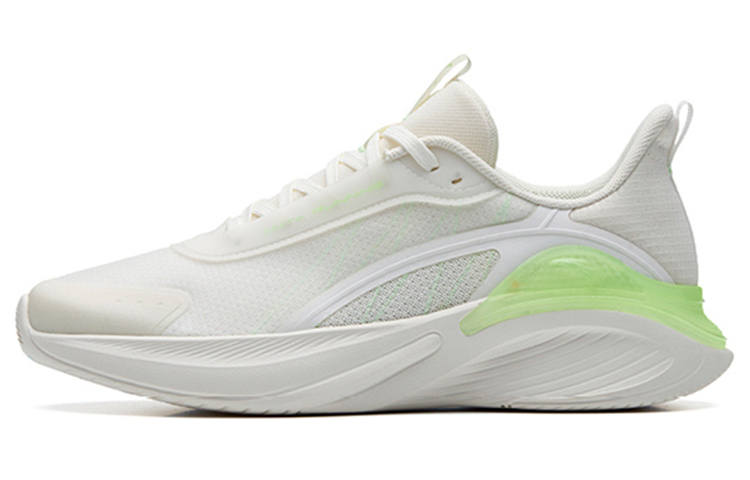 Anta Running Collection Cushioning Slip Resistant Abrasion Resistant Low top Running Shoes Women's White