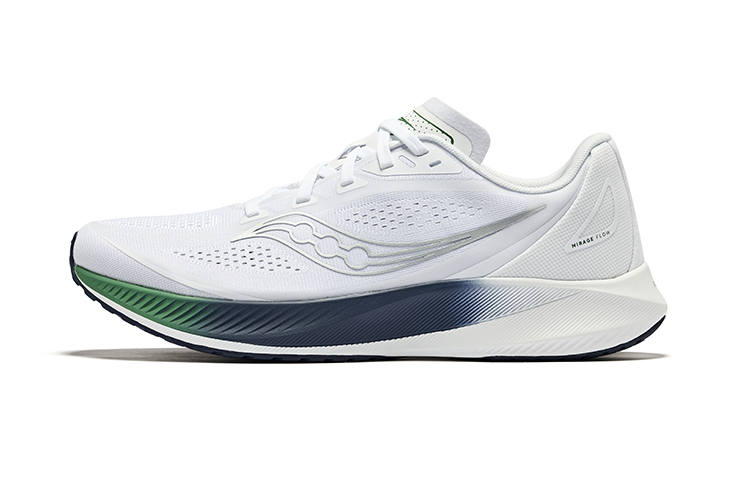 Saucony Mirage Flow Symphony Round Tip Lightweight Training Running Shoes Men's Light Purple White