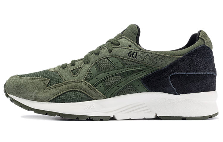 Asics Gel Lyte 5 Low top Running Shoes Men's Army Green