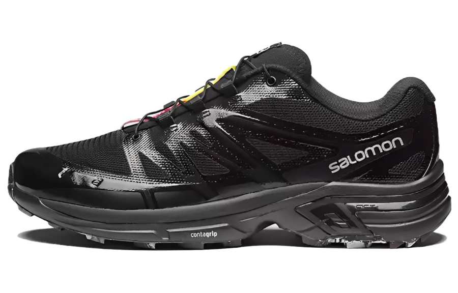 SALOMON x PALACE XT Wings 2 Low top Running Shoes Unisex Black