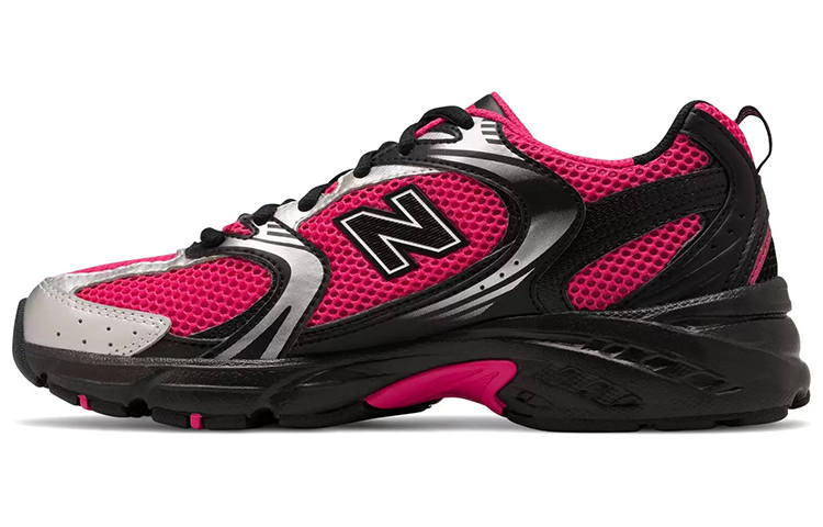 New Balance New Balance NB 530 Textile, Synthetic Leather Low top Running Shoes Men's Pink