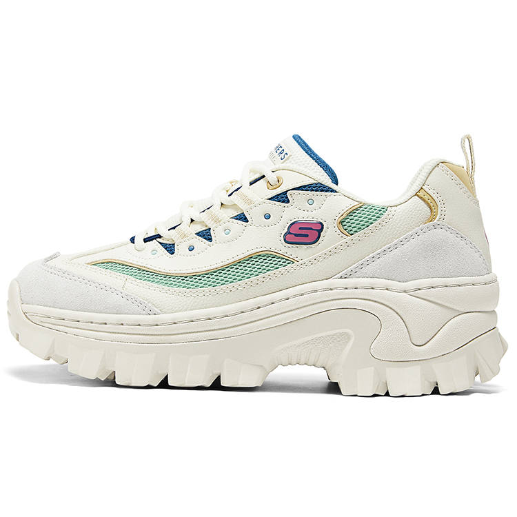 Skechers Honey Cake Shoes Low top Chunky Sneakers Women's Ecru