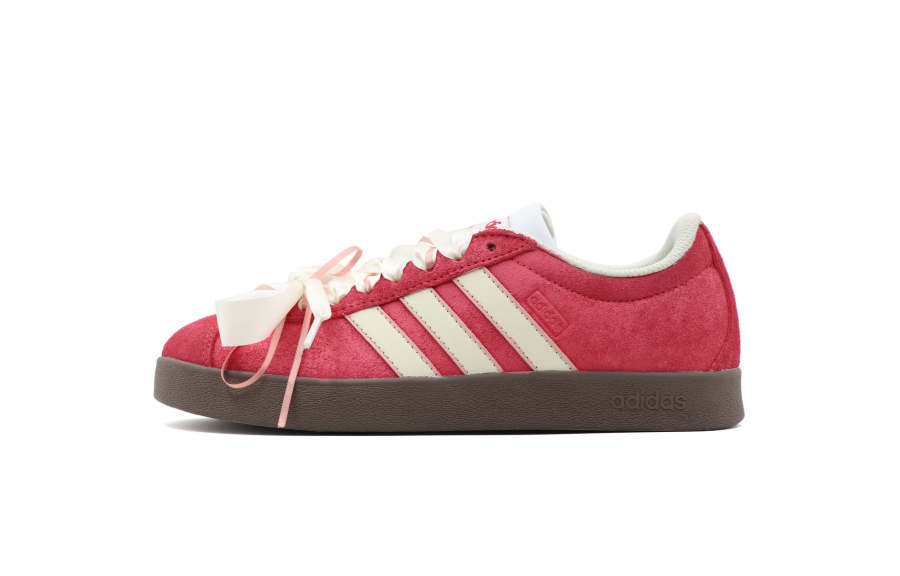 Adidas Adidas Vl Court Classic Low top Skateboard Shoes Berry