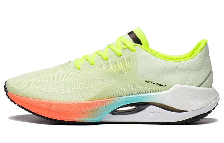 Li-Ning Li Ning Super Light 20 Versatile Abrasion Resistant Breathable Low top Running Shoes Men's Light Fruit Green