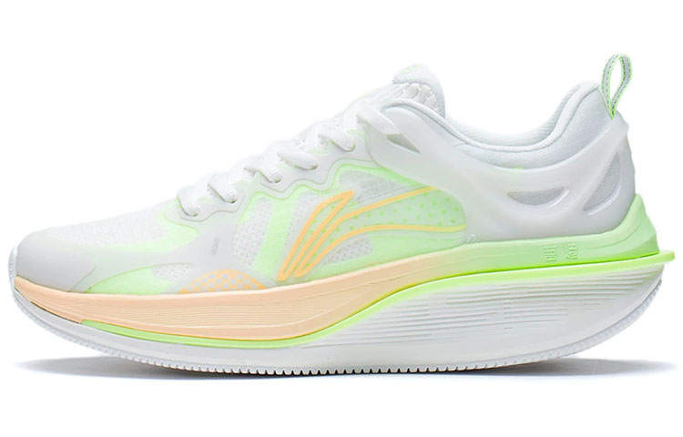 Li-Ning Li Ning WuShi 5S 2.0 Running Shoes Women's Low Top Champagne White