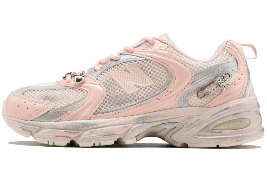 New Balance New Balance NB 530 Abrasion Resistant Low top Running Shoes Unisex Pink