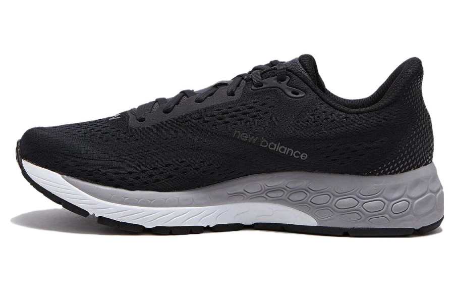 New Balance New Balance NB Fresh Foam Abrasion Resistant Breathable Low top Running Shoes Men's Black Gray