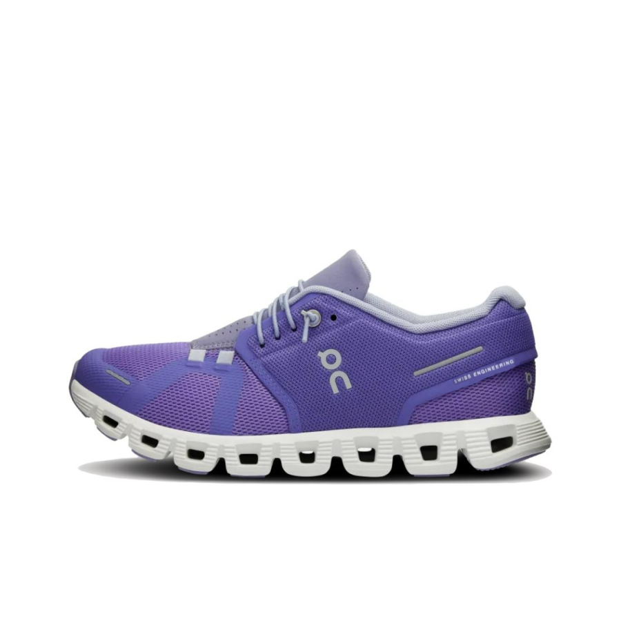 On On Running Cloud 5 Blueberry Feather Women's