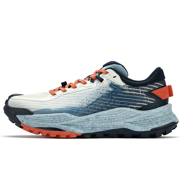 361° Wu Xia 2 Cushioning, Wear Resistant Low top Casual Running Shoes Men's Mist Blue