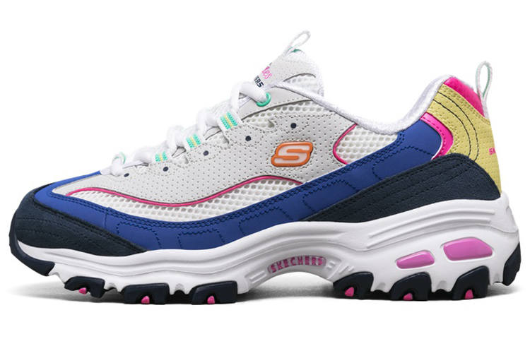 Skechers D'lites 1.0 Gs Grey/Blue Women's