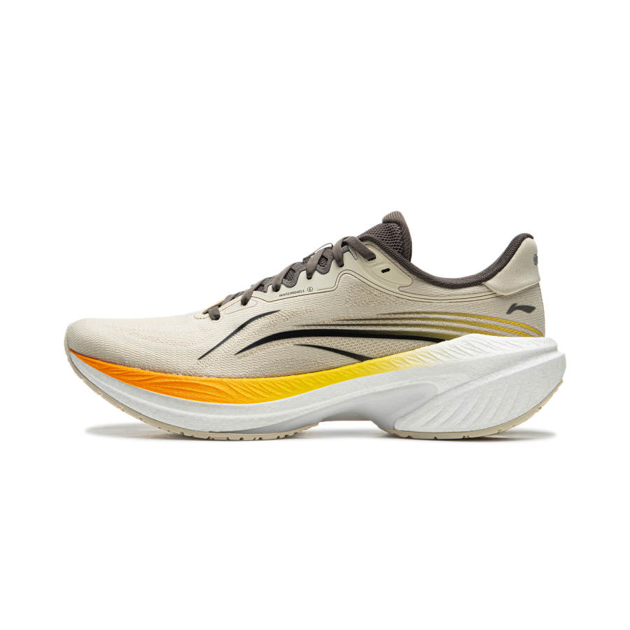 Li-Ning Li Ning WuShi 5S 4.0 Low top Li Ning BOOM Technology Long Distance Running Sprint Running Shoes Men's Khaki