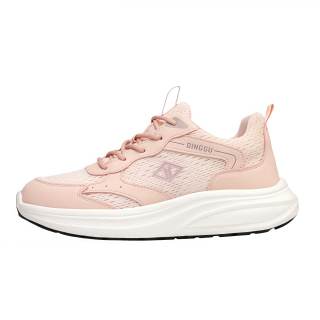 DINGGU Cushioning Slip Resistant Low top Casual Running Shoes Women's Pink