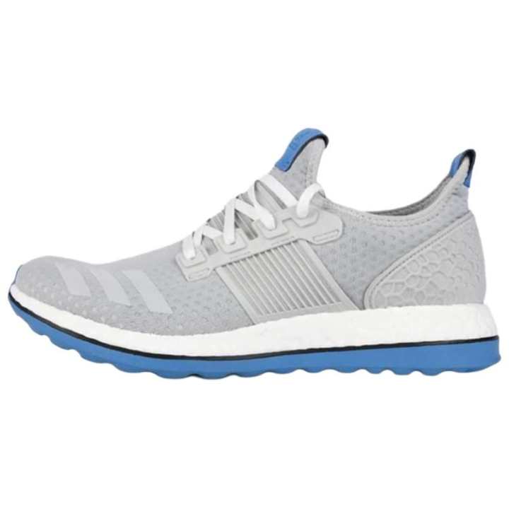 Adidas Adidas PureBoost ZG Soft And Comfortable Slip Resistant Abrasion Resistant Low top Casual Running Shoes Men's Gray