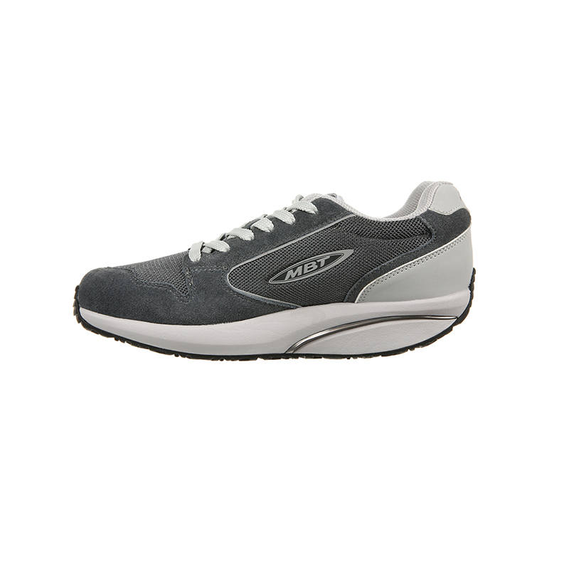 MBT Slip Resistant Abrasion Resistant Slip Resistant Abrasion Resistant Low top Outdoor Shoes Men's Gray