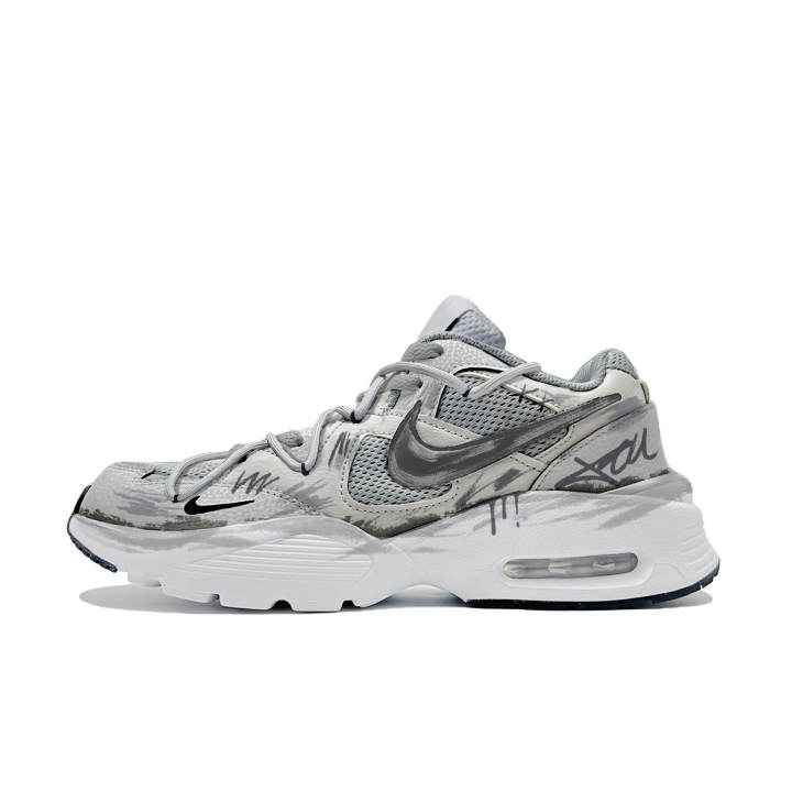 Nike Nike Air Max Fusion Low top Casual City Commuting Running Shoes Men's Light Gray