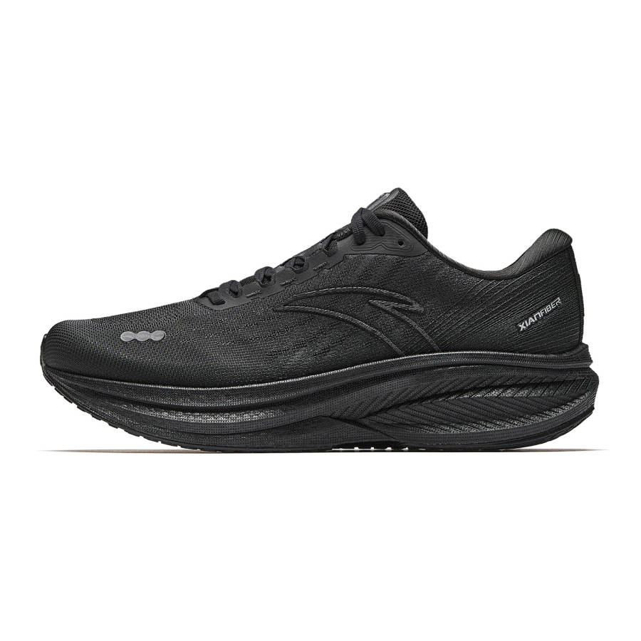 ANTA Anta Champion 3 V3 Textile, Rubber Low top Running Shoes Men's Basic Black