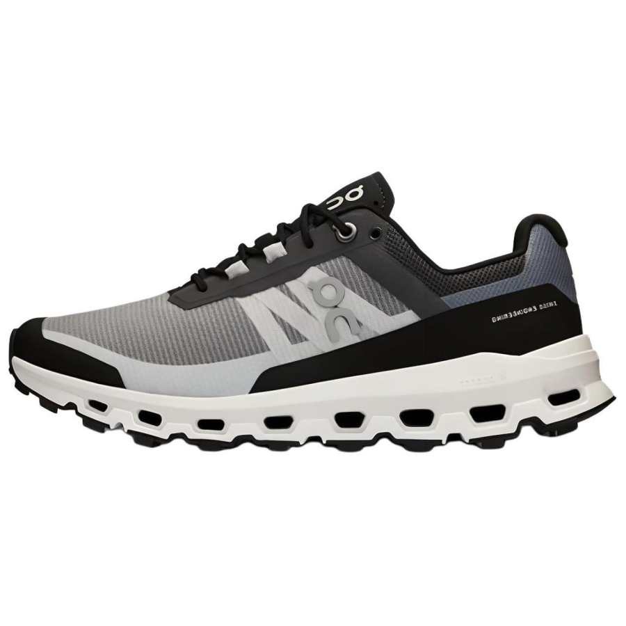 On On Running Cloudvista Black White Women's