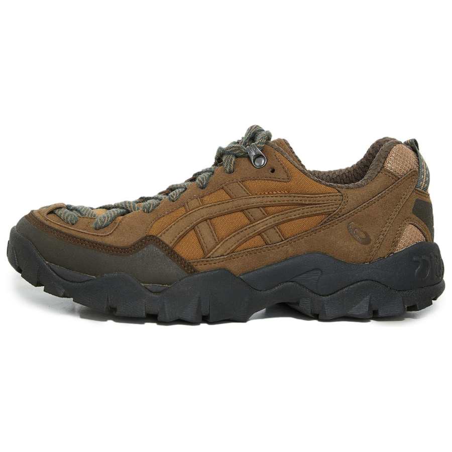 ASICS U.Sage x ASICS GEL PICKAX Abrasion Resistant Low top Outdoor Shoes Unisex Umber