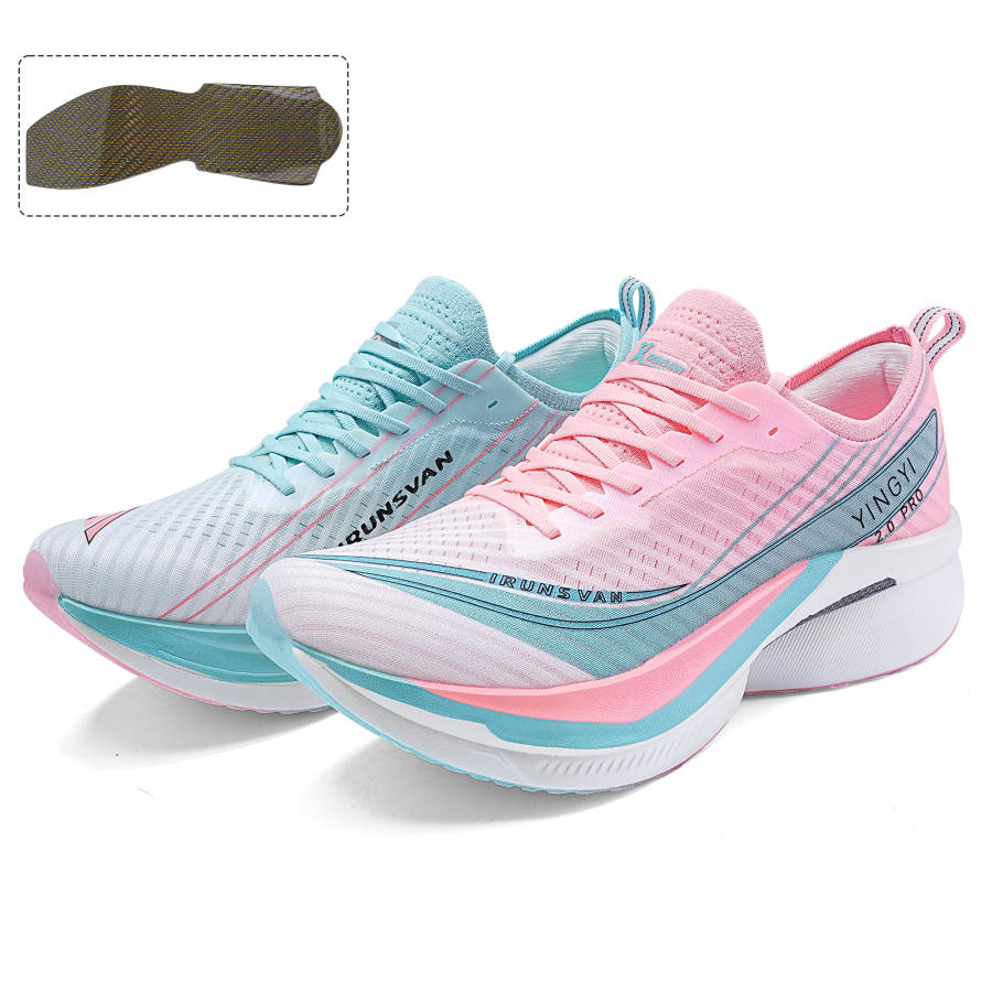 IRUNSVAN Low top Running Shoes Unisex Mismatched Blossoms In A Row