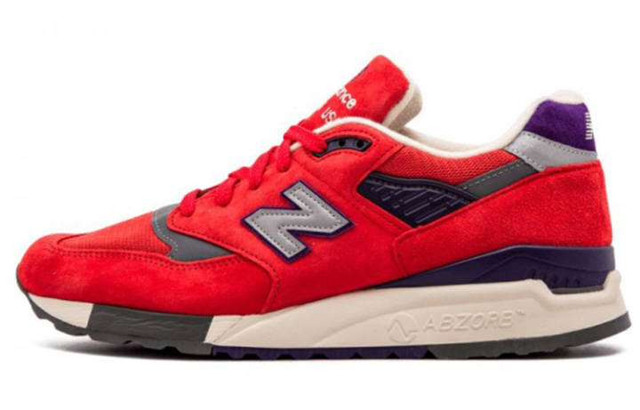 New Balance 998 J. Crew x 998 New Balance Made in Usa 'Inferno'