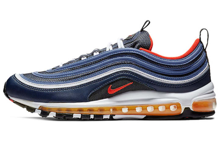 Nike Nike Air Max 97 Midnight Navy Habanero Red