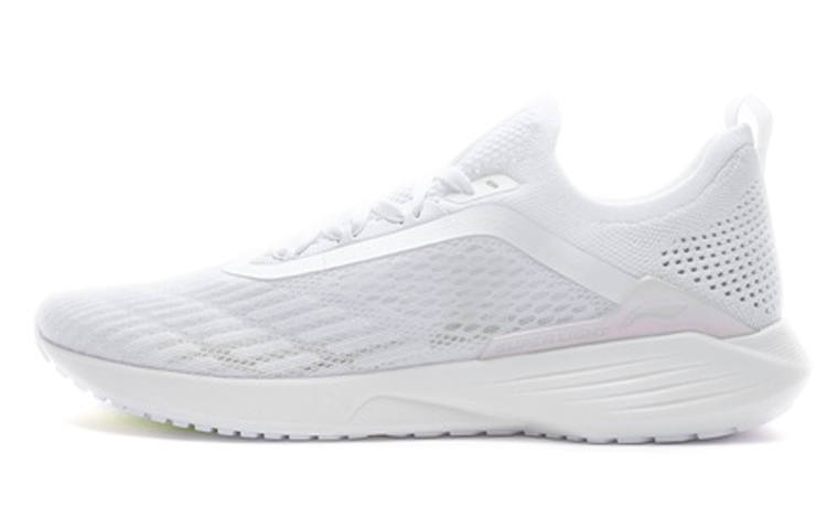 Li-Ning Li Ning Super Light 17 Abrasion Resistant Breathable Low top Running Shoes Men's Standard White