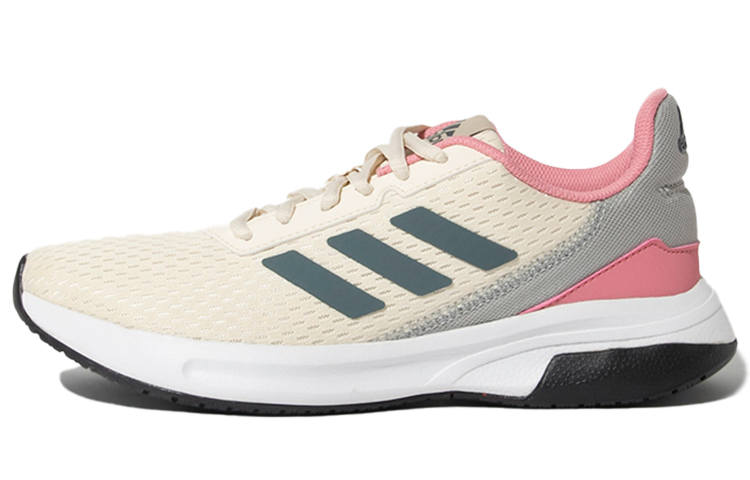 Adidas Adidas Runesy Slip Resistant Abrasion Resistant Low top Running Shoes Women's Beige Yellow