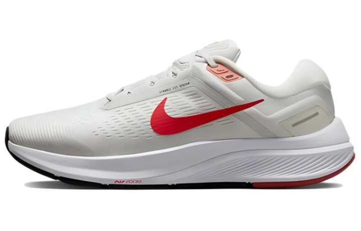 Nike Nike Zoom Structure 24 Cushioning Abrasion Resistant Rebound Low top Casual City Commuting Running Shoes Men's Gray