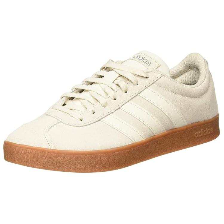 Adidas Adidas VL COURT 2.0 Low top Skateboard Shoes Men's Ecru