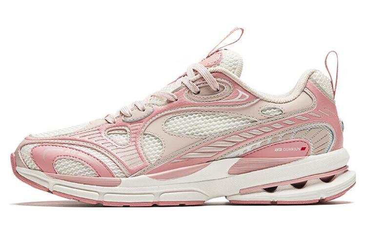 Anta Low top Running Shoes Women's Rubber Pink Ivory White