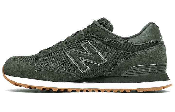 New Balance New Balance NB 515 Running Shoes Men's Low Top Green/White/Brown