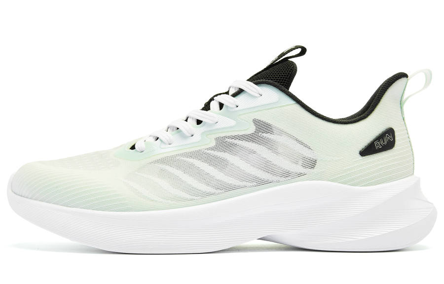 QIAODAN Light Speed LITE Low top Q LITESPEED Technology Running Shoes Men's Green Black