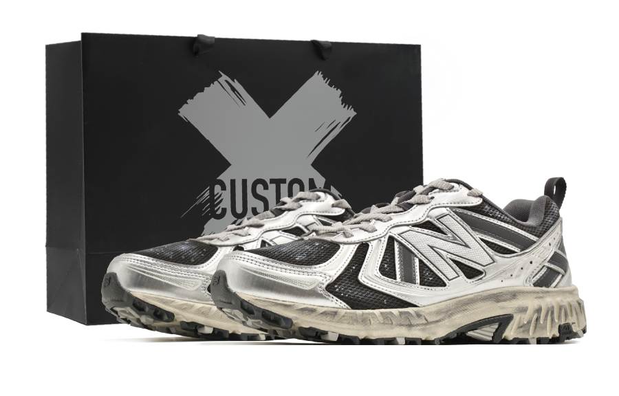 New Balance New Balance NB 410 Slip Resistant, Abrasion Resistant, Breathable Low top Casual Running Shoes Unisex Silver