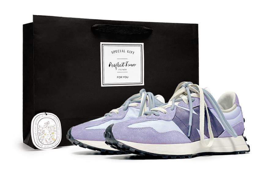 New Balance New Balance NB 327 Abrasion Resistant Low top Running Shoes Unisex Purple