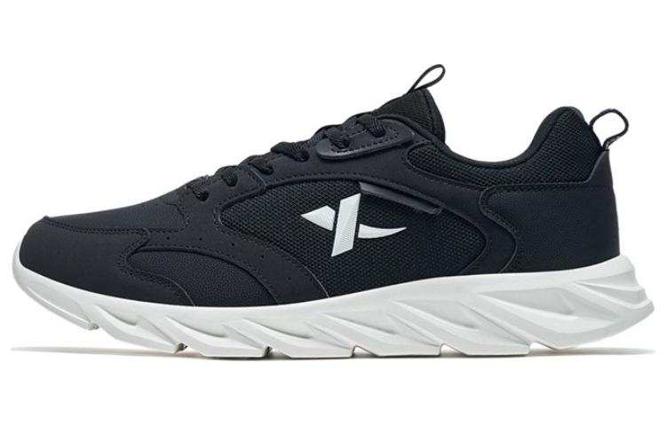 XTEP Textile, Synthetic Leather Cushioning Slip Resistant Abrasion Resistant Breathable Low top Running Shoes Men's