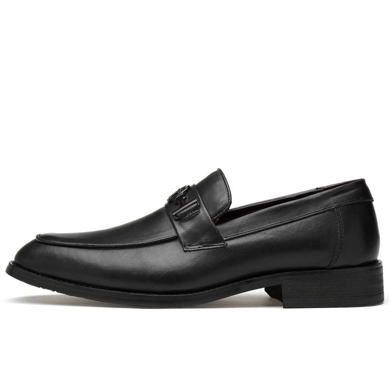 PAIBLOKS Top Grain Cow Leather Men's Casual Shoes Men's