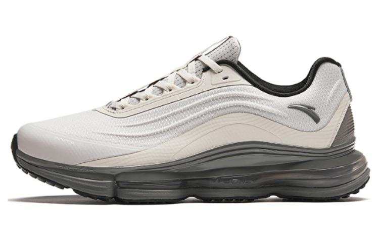 Anta Running Collection Versatile Abrasion Resistant Breathable Low top Running Shoes Men's Gray
