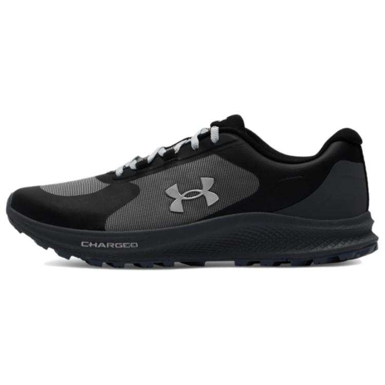 Under Armour Charged Bandit Trail 3 Abrasion Resistant Breathable Low top Casual Running Shoes Men's Black