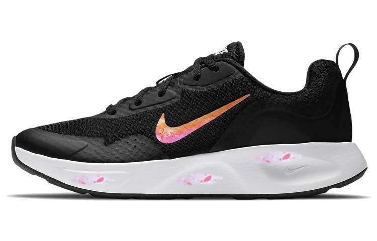 Nike Nike Wearallday Slip Resistant, Abrasion Resistant, Breathable, And Quick Dry Low top Running Shoes Women's Black White